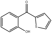 2-チエニル(2-ヒドロキシフェニル)ケトン 化学構造式