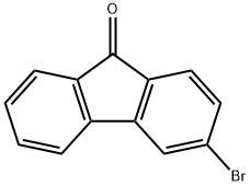 3-溴芴-9-酮, 2041-19-2, 结构式