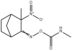 3-Methyl-3-nitronorbornan-2-one O-(methylcarbamoyl)oxime Structure