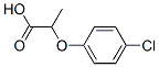 (+/-)-2-(4-chlorophenoxy)propionic acid Struktur