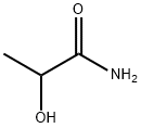 乳酸アミド 化学構造式
