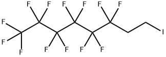 1,1,1,2,2,3,3,4,4,5,5,6,6-十三氟-8-碘辛烷, 2043-57-4, 结构式