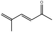 3,5-Hexadien-2-one, 5-methyl-, (E)- (8CI,9CI) Struktur