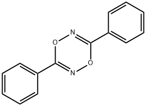 3,6-Diphenyl-1,4,2,5-dioxadiazine Struktur