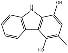 9H-Carbazole-1,4-diol, 3-methyl- (9CI) 结构式