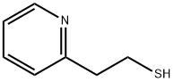 2-ピリジルエチルメルカプタン 化学構造式