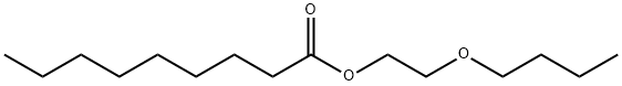 2-butoxyethyl nonan-1-oate  Structure