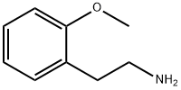 2-甲氧基苯乙胺, 2045-79-6, 结构式