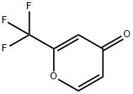 2-(三氟甲基)-4H-吡喃-4-酮, 204516-31-4, 结构式