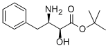 叔丁基（2S，3R）-3-氨基-2-羟基-4-苯基丁酸酯 结构式