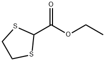 1,3-二硫烷-2-甲酸乙酯 结构式