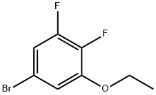 5-ブロモ-1-エトキシ-2,3-ジフルオロベンゼン 化学構造式