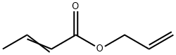 2-丁烯酸烯丙酯, 20474-93-5, 结构式