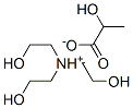 tris(2-hydroxyethyl)ammonium lactate Structure