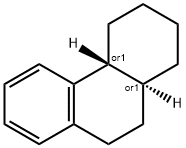 rel-(4aR*)-1,2,3,4,4aα*,9,10,10aβ*-オクタヒドロフェナントレン 化学構造式