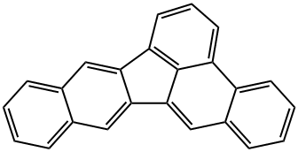 DIBENZO(B,K)FLUORANTHENE Struktur