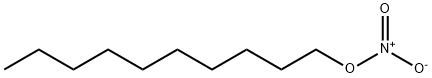 Nitric acid decyl ester Structure