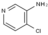 3-氨基-4-氯吡啶, 20511-15-3, 结构式