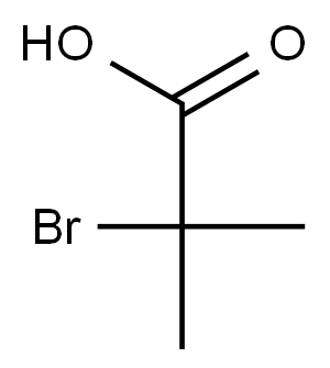 2-Bromoisobutyric Acid 结构式