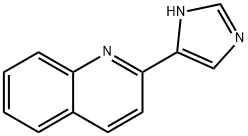 2-(1H-IMIDAZOL-4-YL)-QUINOLINE Struktur