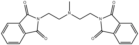 2,2'-[(Methylimino)bisethylene]bis(2H-isoindole-1,3-dione) Structure