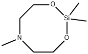 2,2,6-trimethyl-1,3,6,2-dioxazasilocane 结构式
