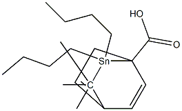 dibutylbis[(p-tert-butylbenzoyl)oxy]stannane Struktur