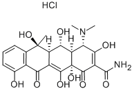 盐酸土霉素, 2058-46-0, 结构式