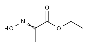 Propanoic acid, 2-(hydroxyimino)-, ethyl ester (9CI) Struktur