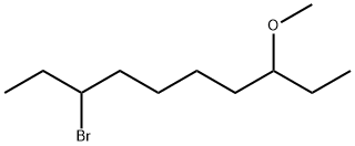 8-ブロモ-3-メトキシデカン 化学構造式