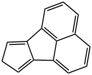 8H-シクロペンタ[a]アセナフチレン 化学構造式