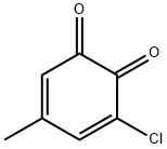 o-Benzoquinone,  3-chloro-5-methyl-  (8CI) Structure