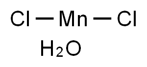 氯化锰(II)二水合物, 20603-88-7, 结构式