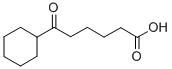 6-シクロヘキシル-6-オキソヘキサン酸 化学構造式