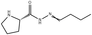 Butanal propyl hydrazone Structure