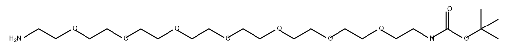 O-(2-AMINOETHYL)-O'-(2-(BOC-AMINO)ETHYL) Struktur