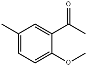 1-(2-甲氧基-5-甲基苯基)乙酮 结构式