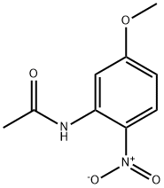5'-METHOXY-2'-NITROACETANILIDE Struktur
