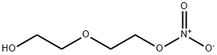 2-(2-ヒドロキシエトキシ)エタノール1-ニトラート 化学構造式