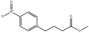 4-Nitrobenzenebutanoic acid methyl ester Structure