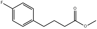 4-(p-フルオロフェニル)酪酸メチル 化学構造式