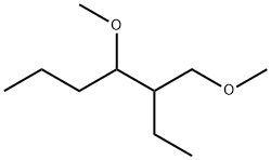 4-Methoxy-3-(methoxymethyl)heptane Structure