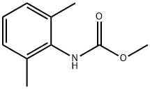 N-(2,6-Dimethylphenyl)carbamic acid methyl ester 结构式