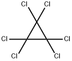 Hexachlorocyclopropane Structure