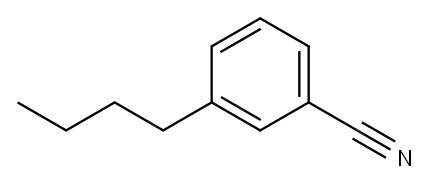 3-Butylbenzonitrile Structure