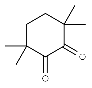 3,3,6,6-TETRAMETHYLCYCLOHEXANE-1,2-DIONE, 20651-89-2, 结构式