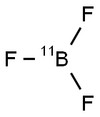 BORON-11 TRIFLUORIDE Structure