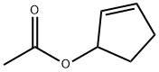 酢酸2-シクロペンテニル 化学構造式