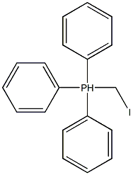 ヨード(メチル)トリフェニルホスホラン 化学構造式
