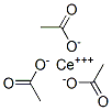 酢酸セリウム(III)水和物 化学構造式